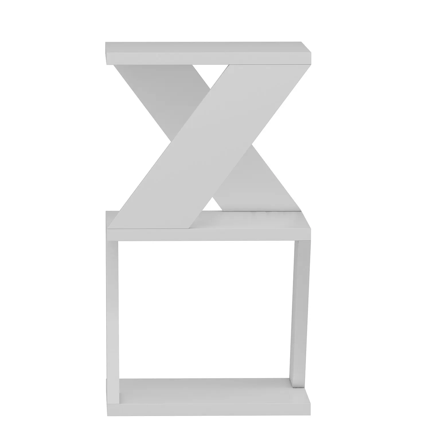 Stolik boczny wielofunkcyjny ALBENI 30x30 biały - ASI_382NRC1208