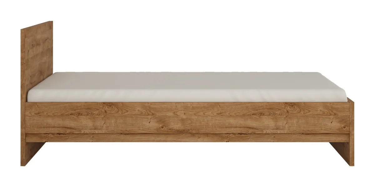ŁÓŻKO 120 FRIBO FRIZ02 DĄB RIBBECK ZŁOTY — zdjęcie 2