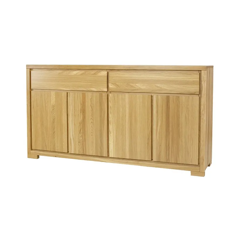 Komoda dębowa KD357 Naturalny DREWMAX — zdjęcie 4