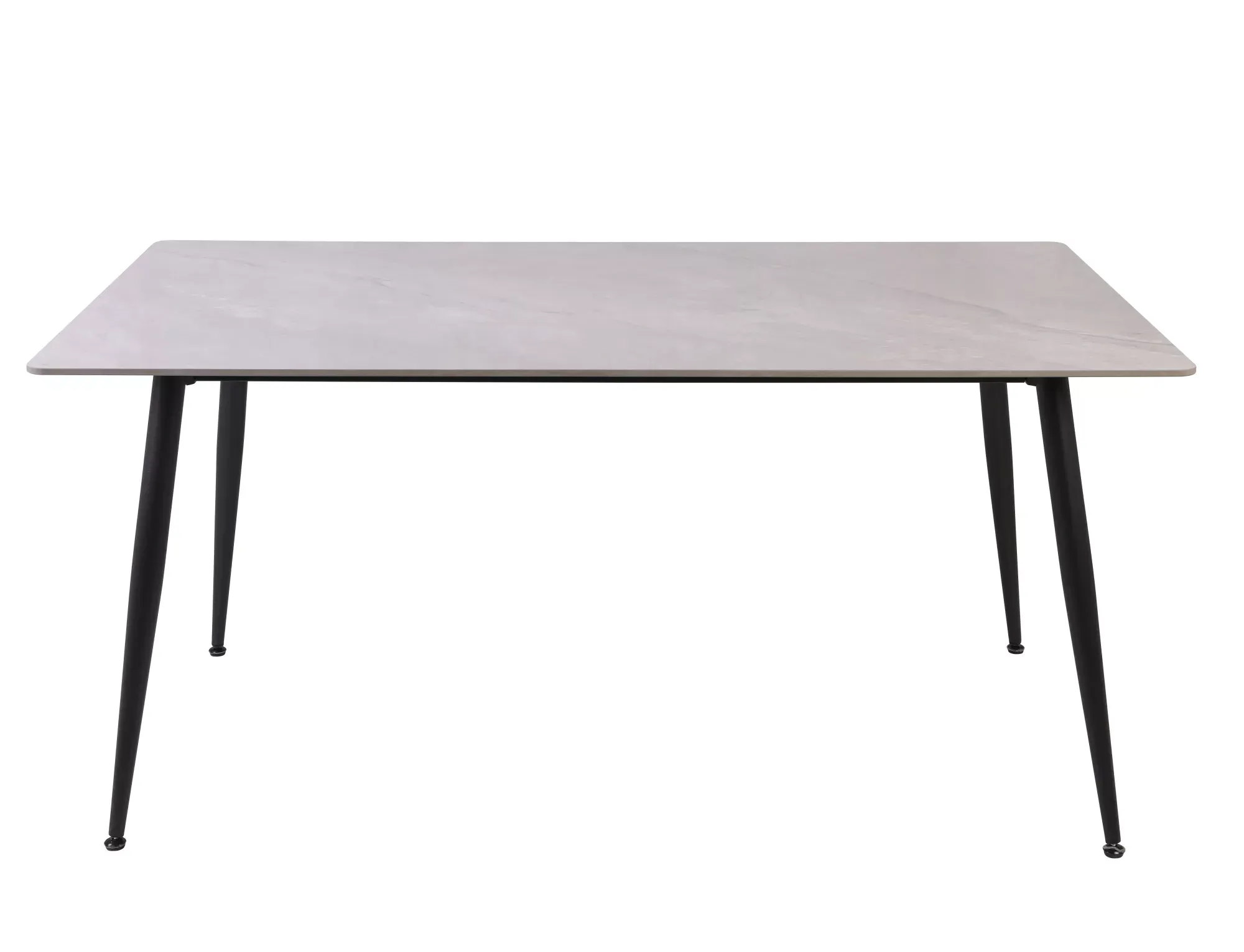 Stół jadalniany ceramiczny RION 160x90 szaro-czarny - RIONSZC160