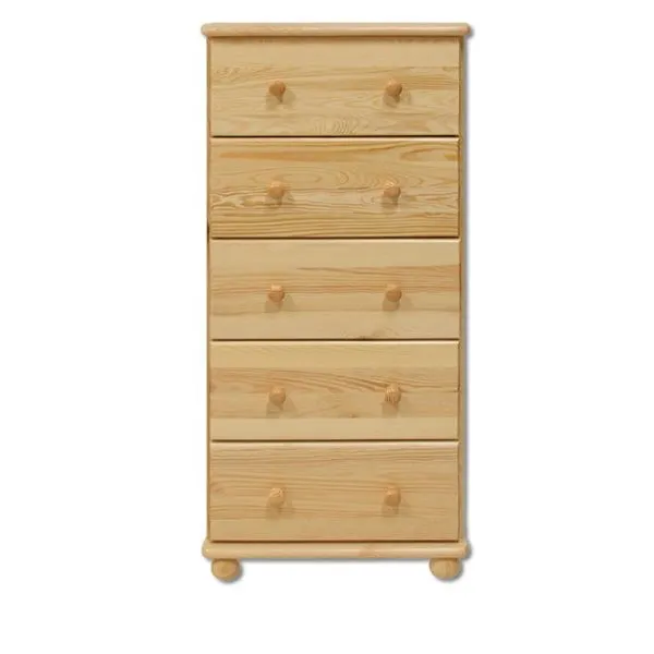 KD115 komoda S55 W122 G47 sosna naturalny DREWMAX — zdjęcie 2