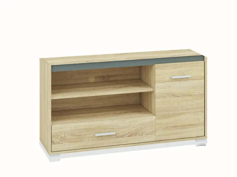 Szafka RTV z szafka i szufladą AVO 17 sonoma jasna - 1AVO17-001