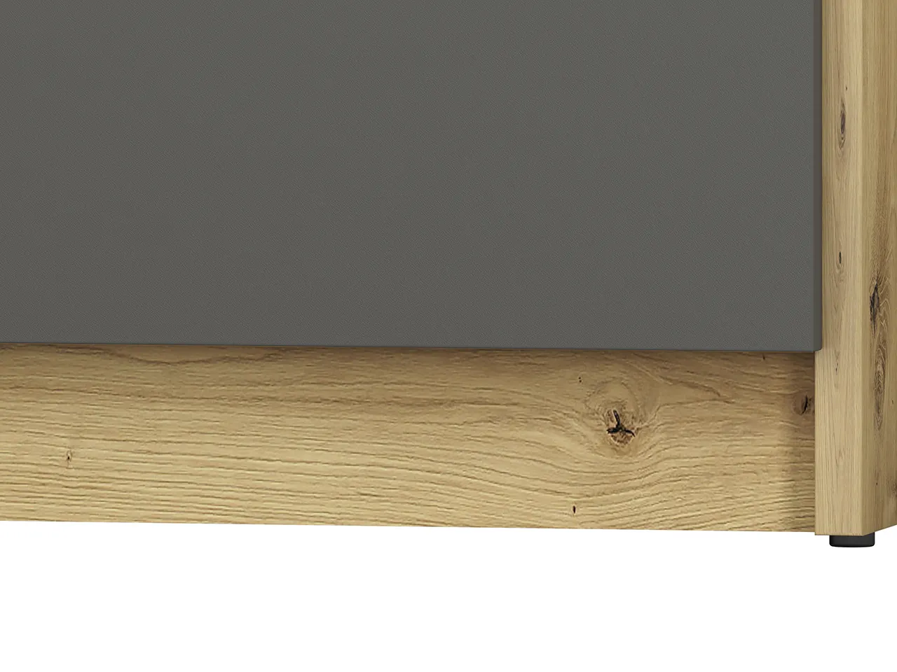 Komoda młodzieżowa FINI 06 biały, antracyt, dąb artisan - 1FINI06-001