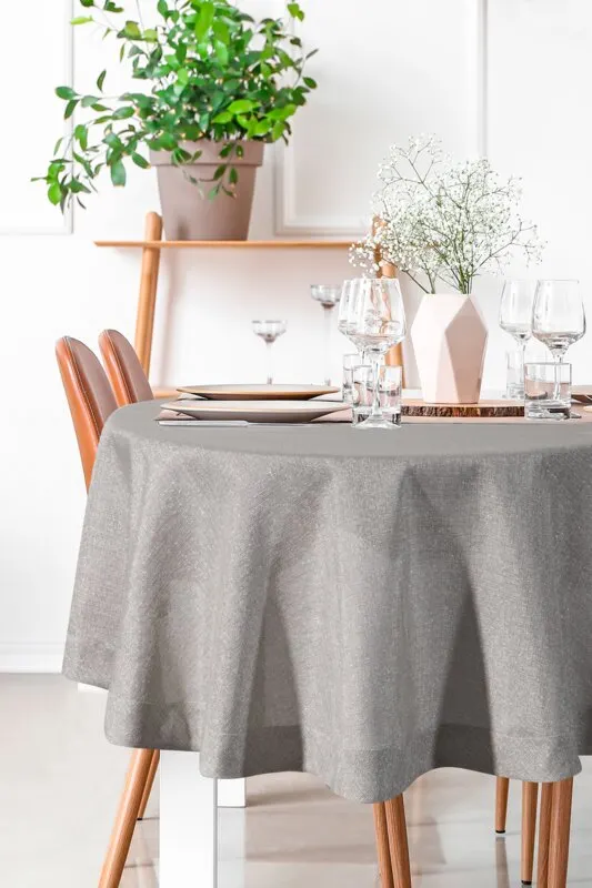 OBRUS STELLA 2 (FI) 180 CM JASNOSZARY - EU_424869