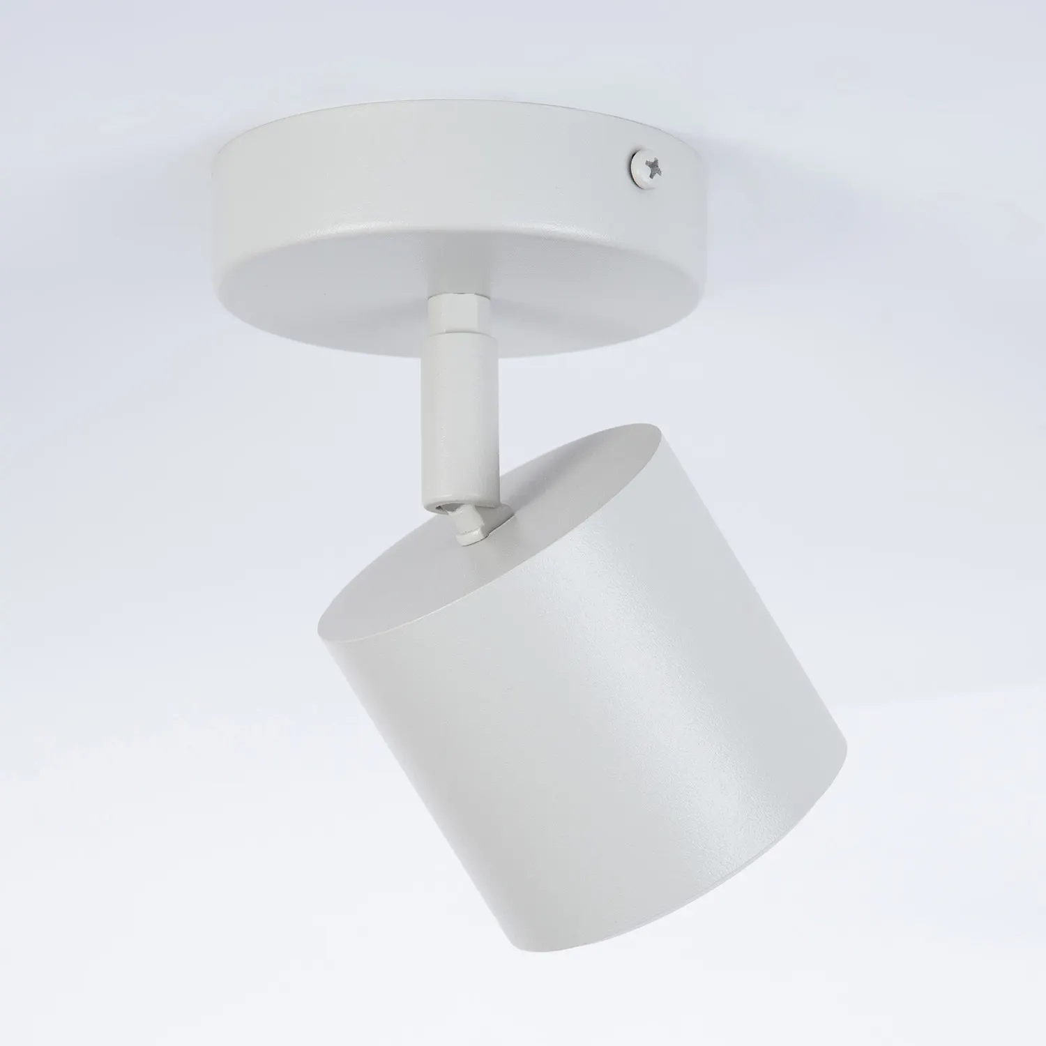 Kinkiet stalowy MILA 1 szary beż - SI_41352