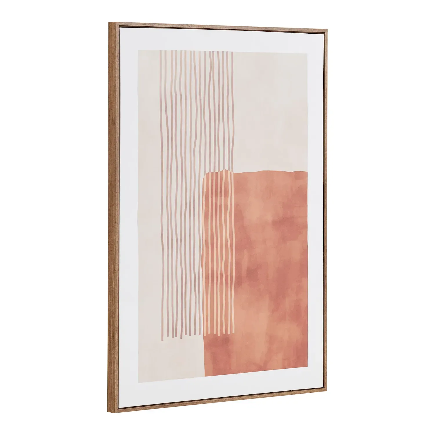 Dekoracja ścienna CANVAS wzór 1 wydruk na płótnie 50 x 70 beżowo-brązowa