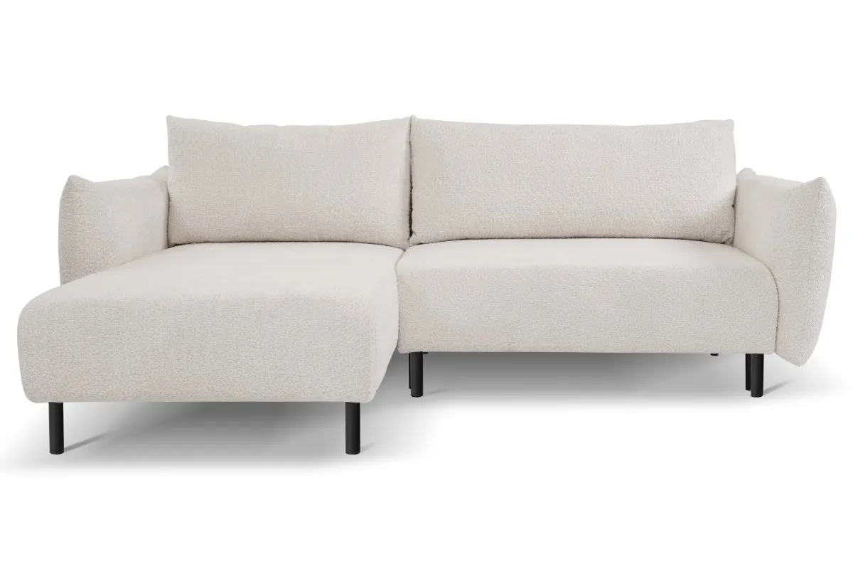 Narożnik rozkładany z pojemnikiem ADEL ANTHOLOGY 257 cm L/P beżowy - ADEL_NAR_ANTOLOGY02