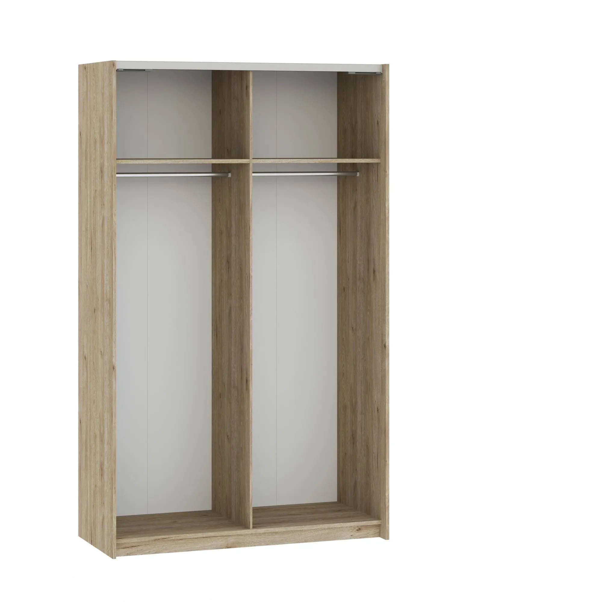 Szafa 2-drzwiowa BERNO 120 Kolor Jackson Hickory+Antracyt - INT_5003598