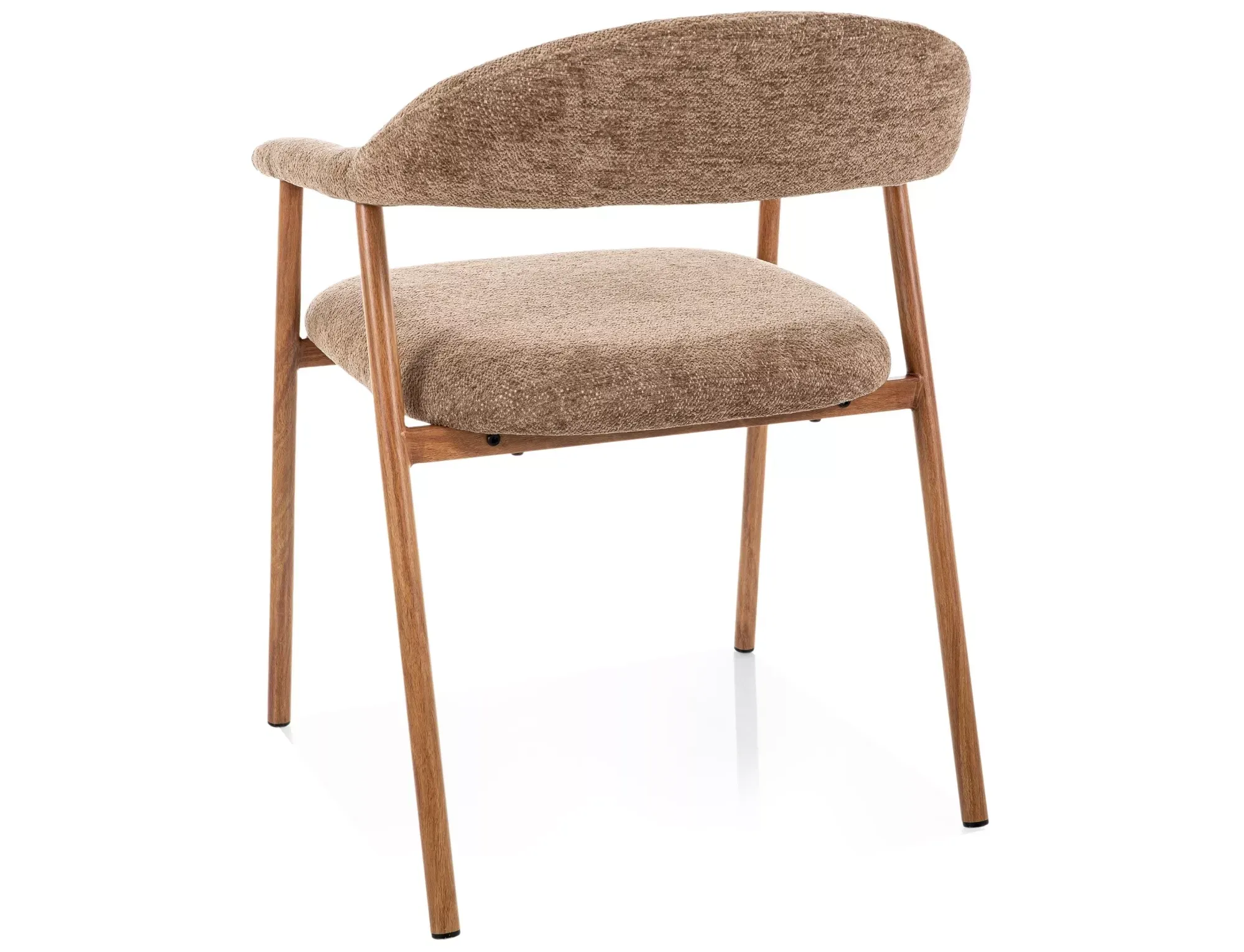 Krzesło z podłokietnikami LAGOS D RAVEN latte dąb - LAGOSDRADLA