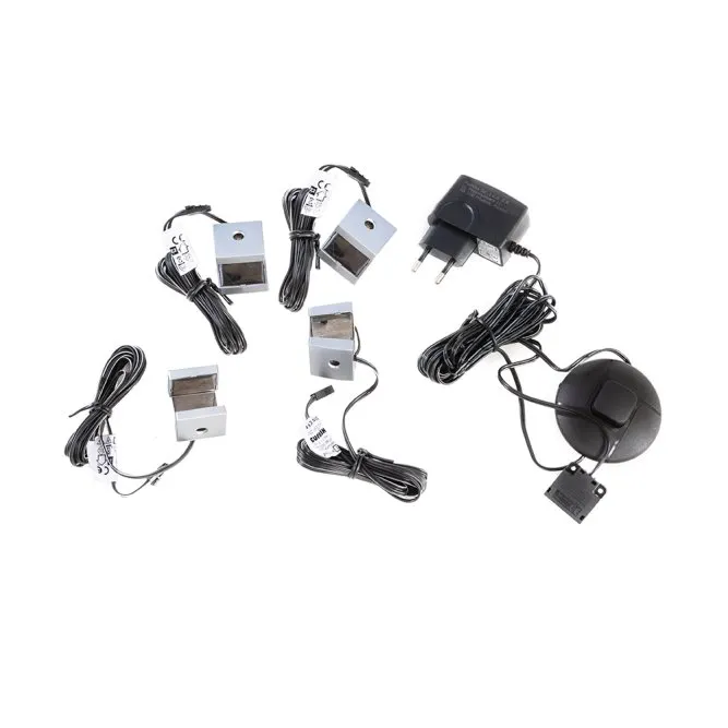 Oświetlenie 4-pkt.do półek 15,18,22mm CHISBURY 26x11x5cm