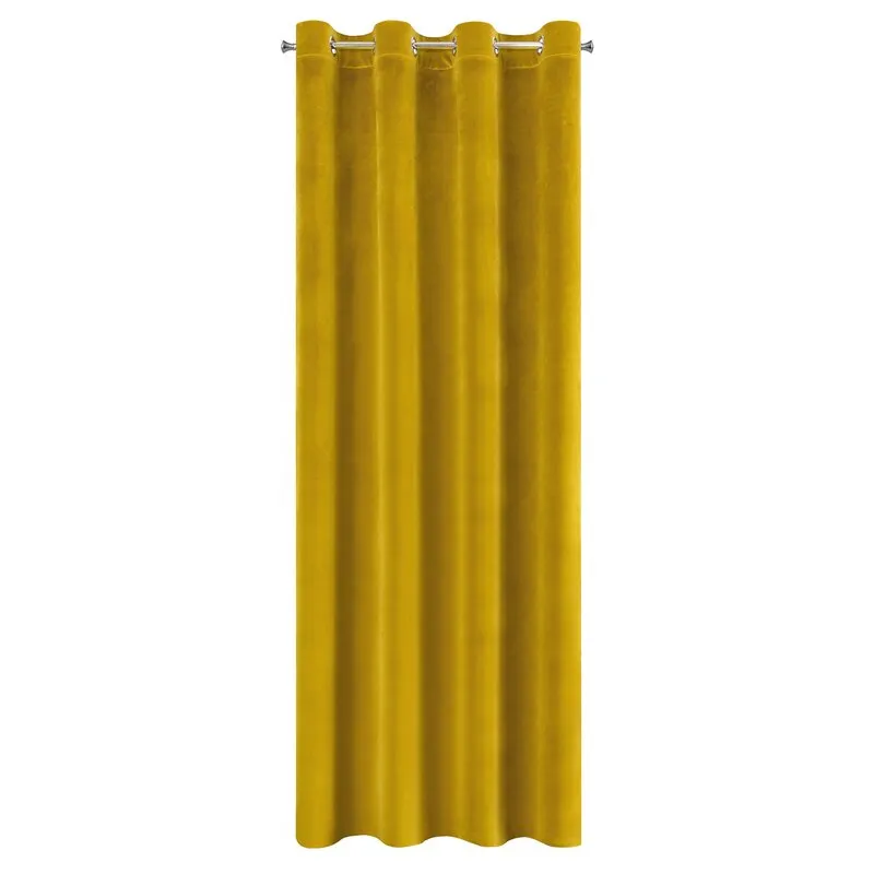 ZASŁONA GOTOWA SAMANTA 140X250 CM MUSZTARDOWY - EU_374435