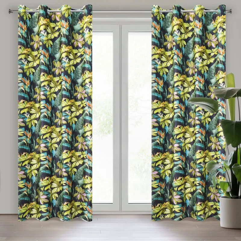 ZASŁONA GOTOWA D91 LIVY 140 X 250 CM CZARNY ZASŁONA GOTOWA D91 LIVY 140 X 250 CM CZARNY