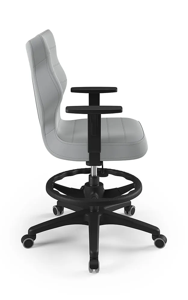 Krzesło młodzieżowe Duo czarny Velvet 03 rozmiar 6 WK+P - CD-D-6-B-C-VT03