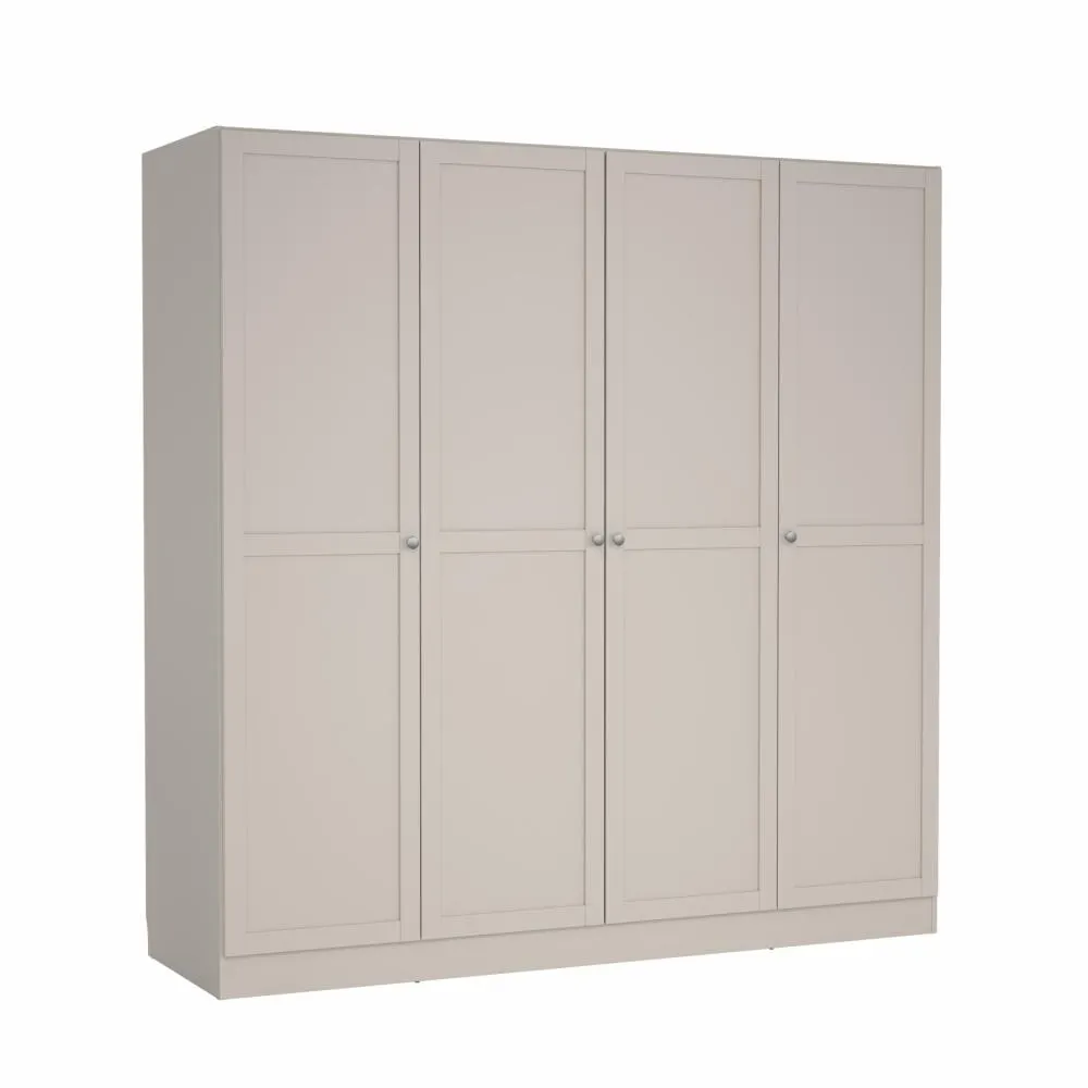 Szafa 4-drzwiowa BILLUND 200 cm cashmere