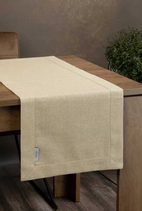 OBRUS STELLA 1 40 X 180 CM ZŁOTY OBRUS STELLA 1 40 X 180 CM ZŁOTY