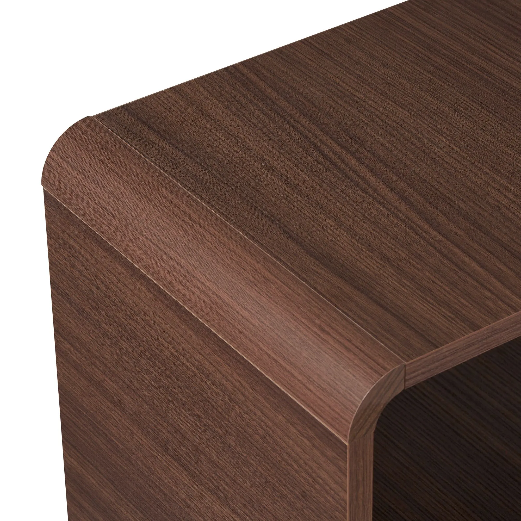 Regał otwarty SENZA z szufladą 78 cm orzech Milano - ASI_632NRD1118