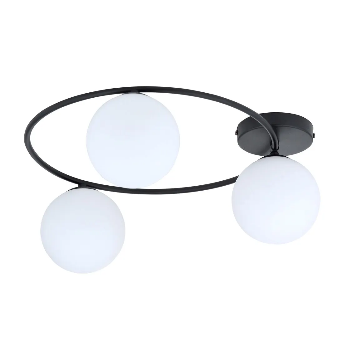 Lampa sufitowa  SOPRA Czarny 1257/3