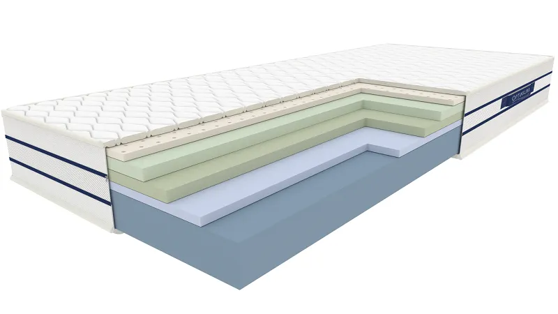 Materac piankowy RUBIN 160x200 precyzyjne dopasowanie do ciała Meble, Materac, Wanna z hydromasażem, Wanna