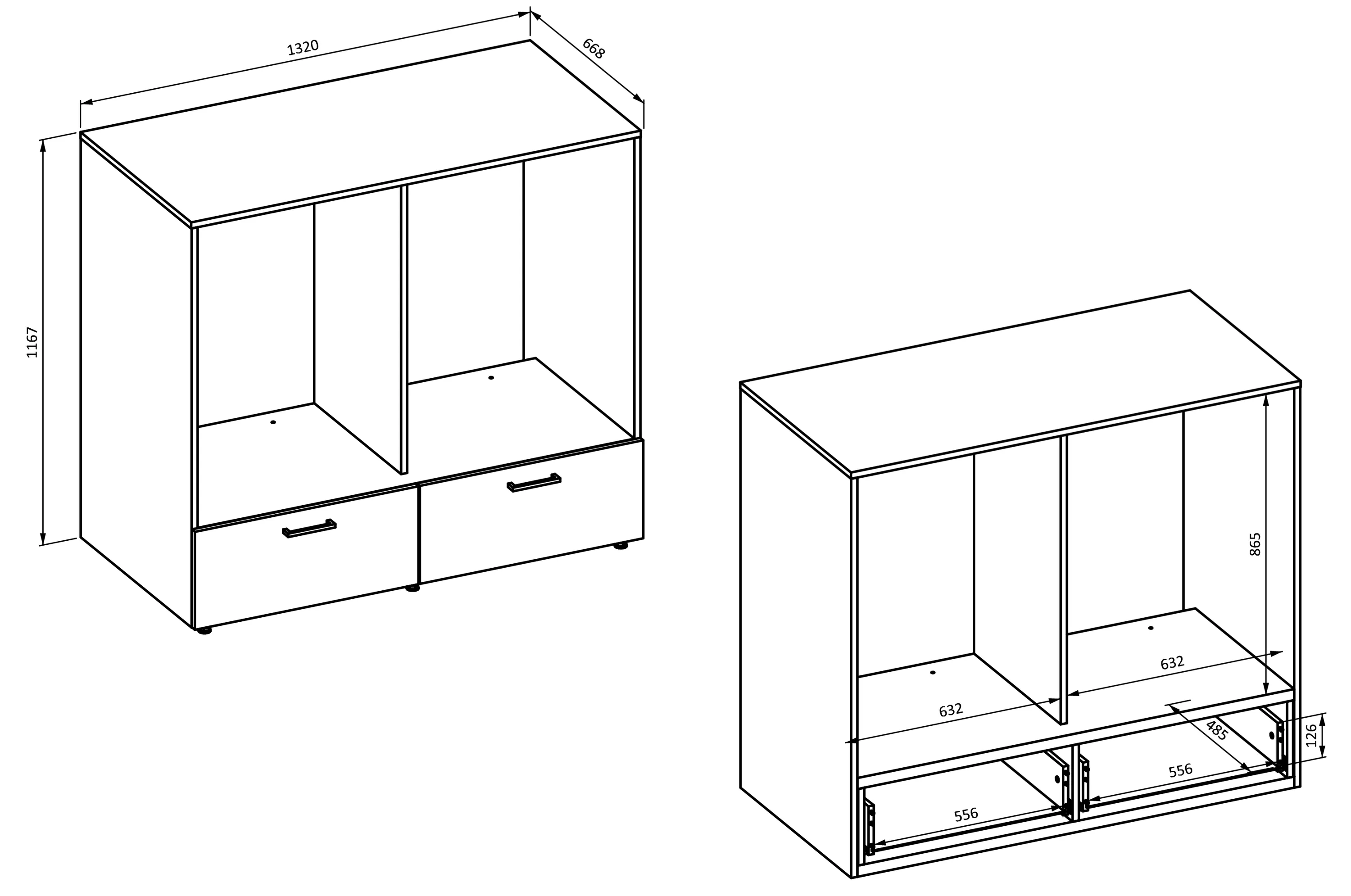 Zabudowa pralki i suszarki z szufladami ROSA 117x132x67 ciemnobeżowa - 30CDNO65