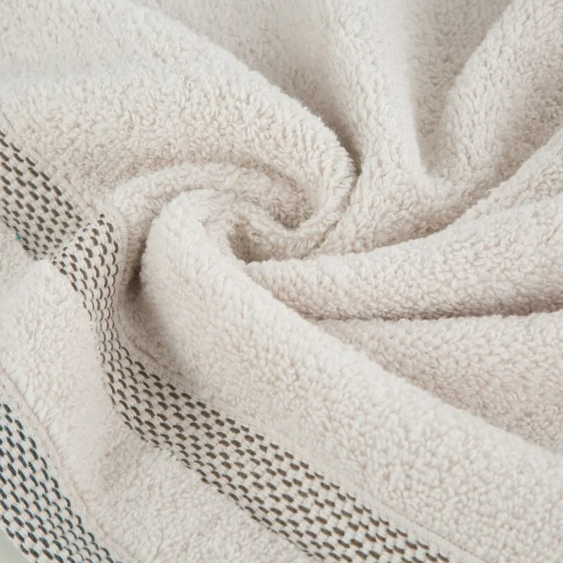 RĘCZNIK RIKI (02) 50 X 90 CM BEŻOWY - EU_429728