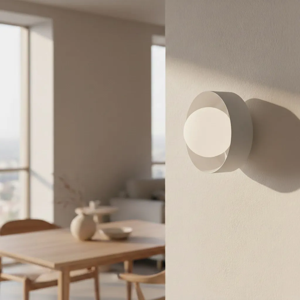 Kinkiet metalowy LULU K1 biały - 1538/K1