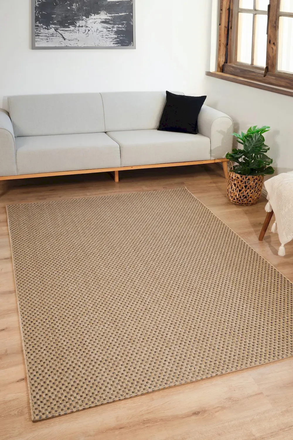 Dywan 160 x 230 SISALUNA 4442 beżowo-kremowy