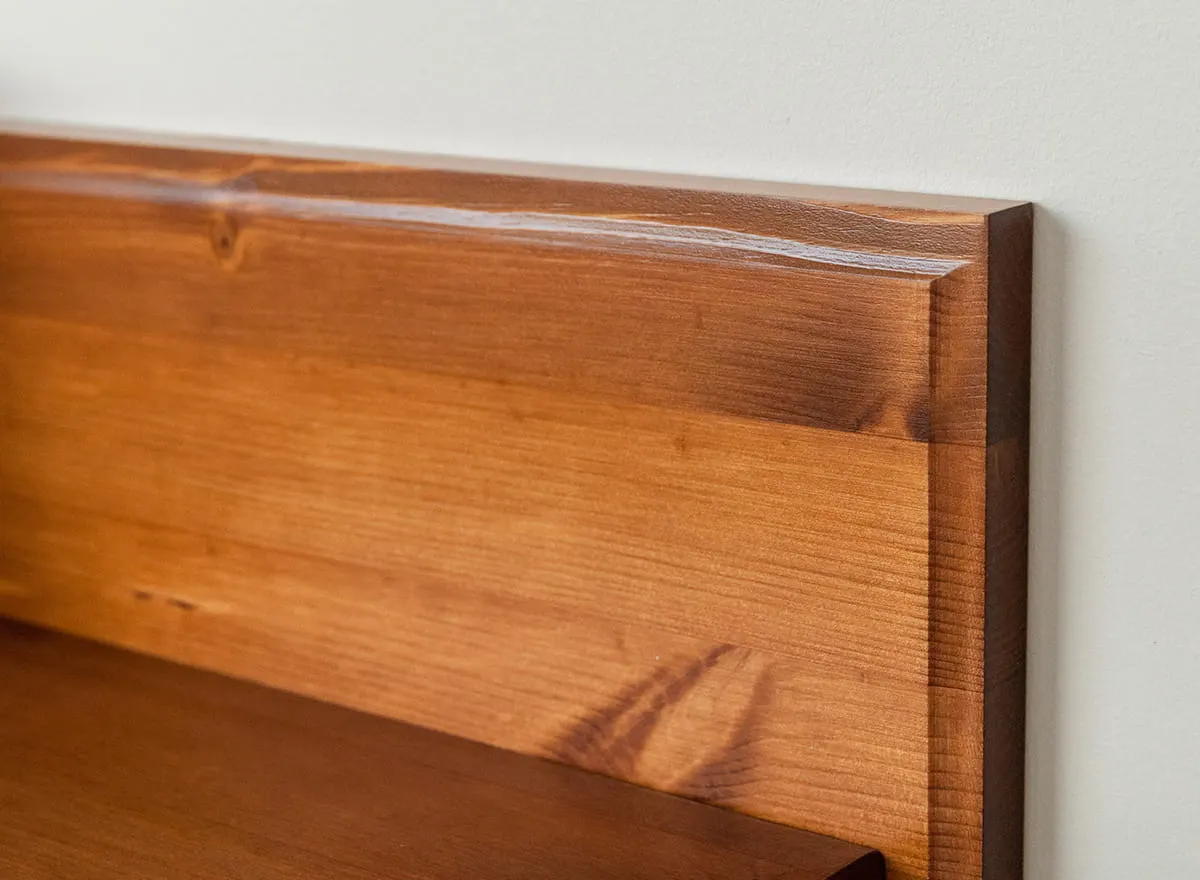 Półka sosnowa na ścianę TOSKANIA Kolor: bejca - PL2051