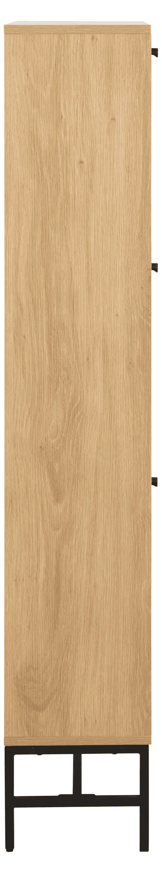 Szafka na buty 3-drzwiowa ALBANY 1 efekt drewna 72x25x140 - H000023790