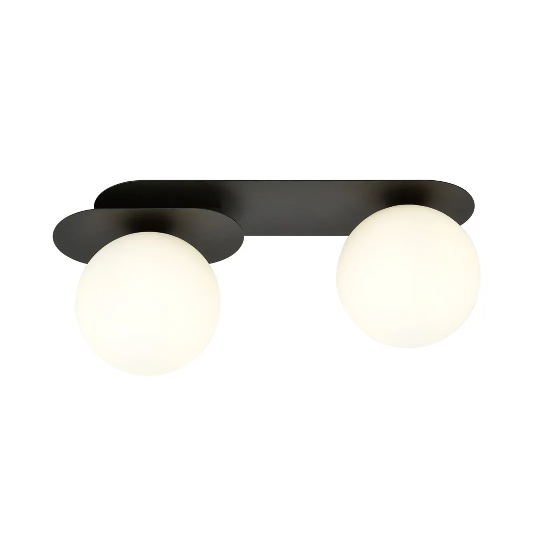Lampa sufitowa  PLAZA Czarny 1118/2