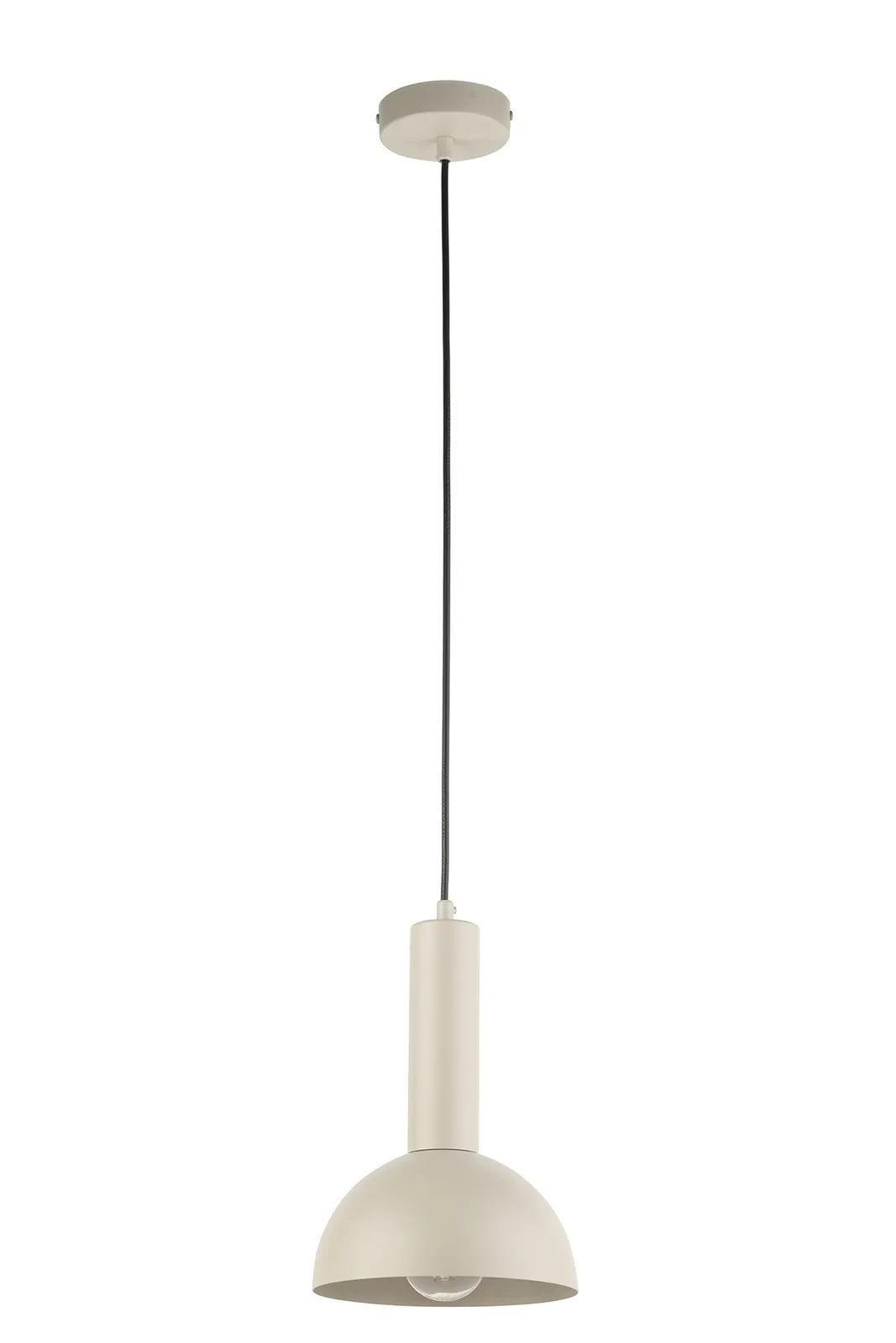 Lampa wisząca VITRUM S szaro-beżowa