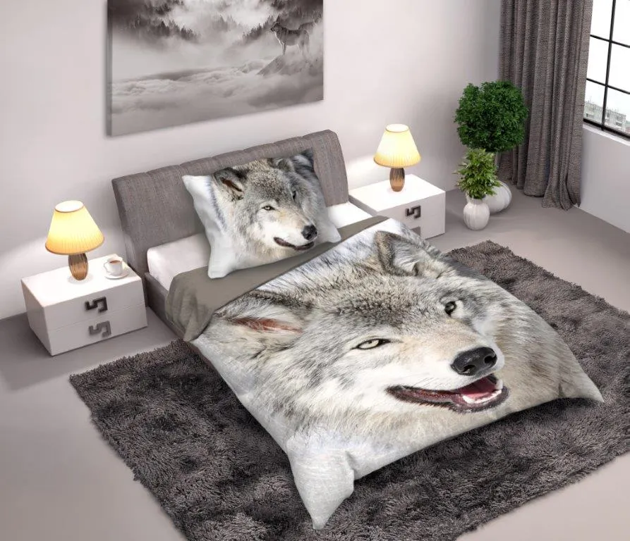 Pościel młodzieżowa komplet WILD WILK 160X200+70X80 wielokolorowy - FARO_14435