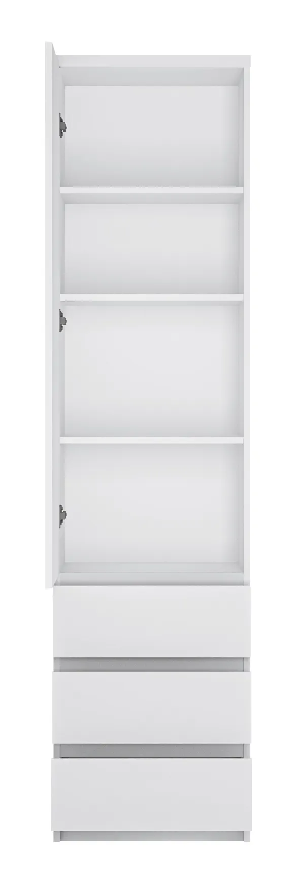 BIELIŹNIARKA Z SZUFLADAMI FRIBO FRIS01 BIAŁA ALPEJSKA - 6000000009505