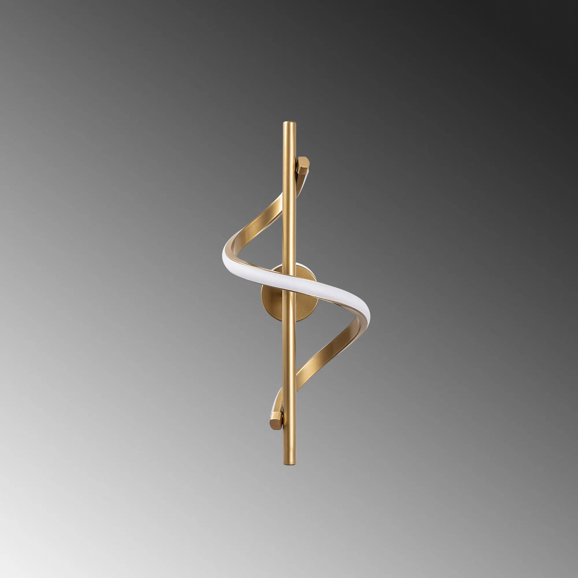 Lampa ścienna kinkiet LIKMA 16x41cm złota - ASI_119FRS1114