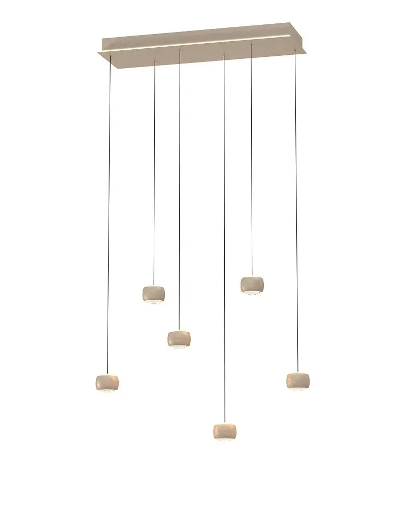 Lampa wisząca QUIBERON 6 LED kaszmirowa
