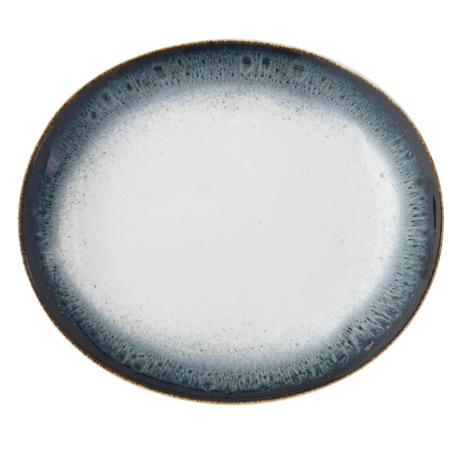 image talerz, ceramiczny, niebieski, gradient, okrągły