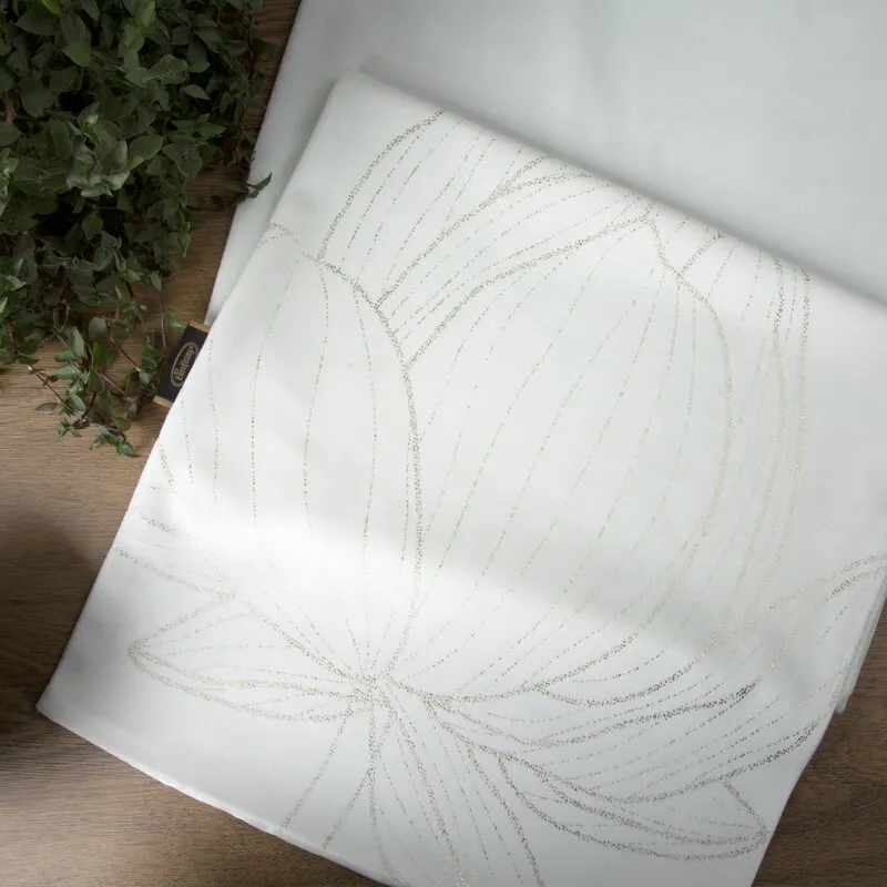 OBRUS BLINK 12 35 X 180 CM BIAŁY - EU_389608