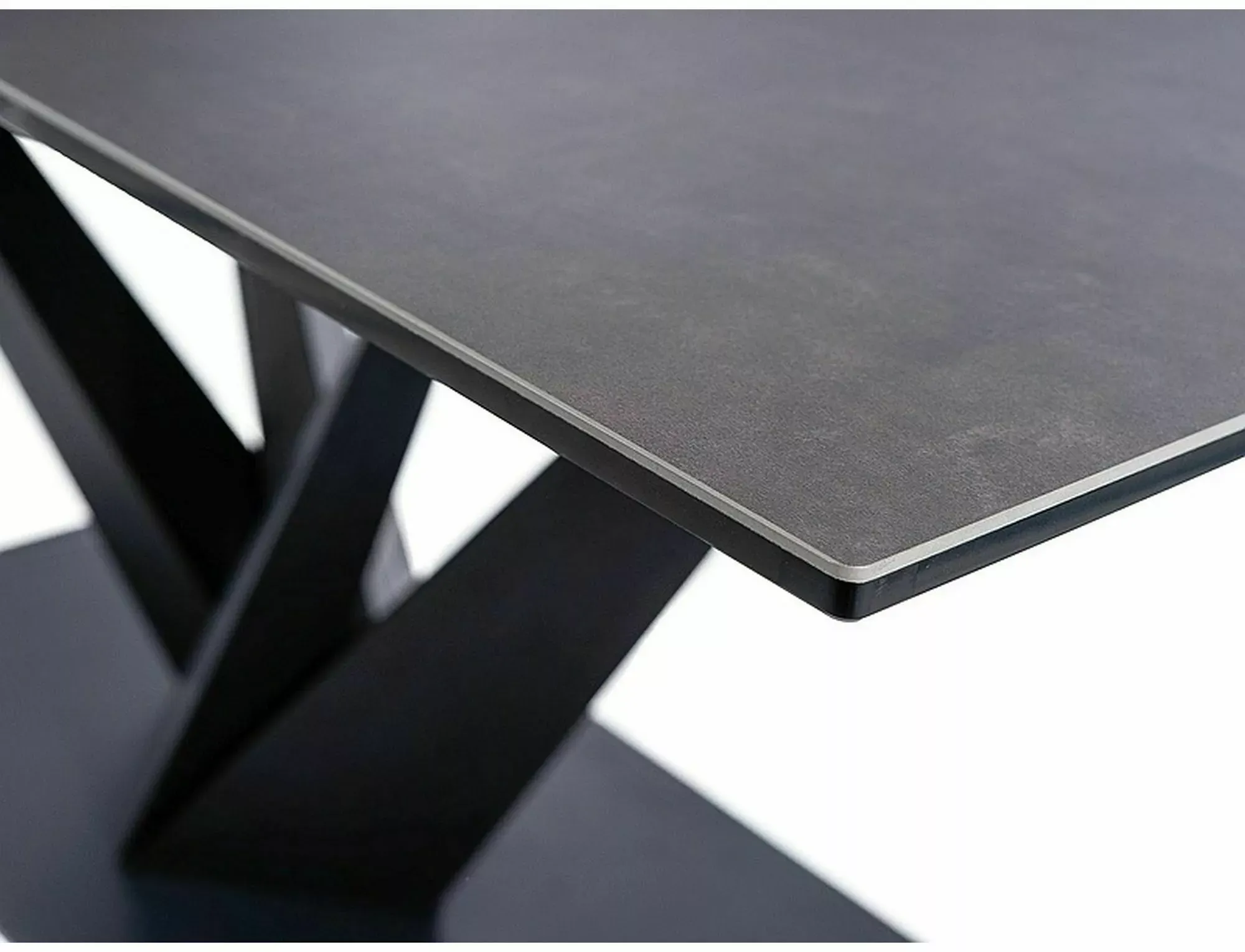 Stół rozkładany SORENTO CERAMIC 90x160-220 cm ciemnoszary - SORENTOCC160