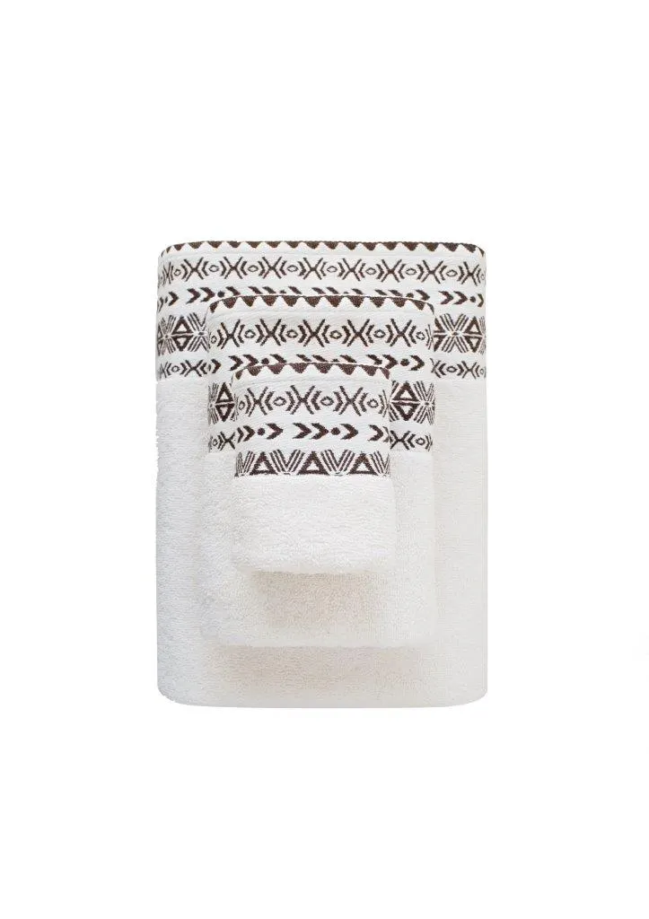 Ręcznik frotte DRIADA 30x50 gramatura 500 kremowy - FARO_23653