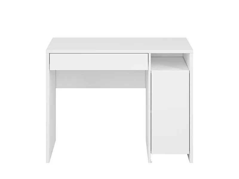Biurko szafką i szufladą KENDO 02 białe - 1KEND02-001