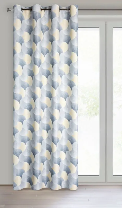 ZASŁONA GOTOWA ASETA 140X250 CM SZARY - EU_391725