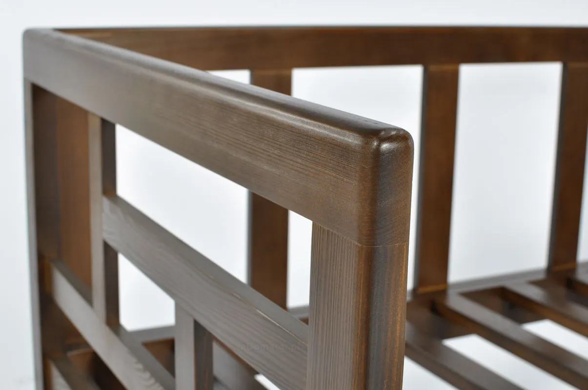 Narożnik ogrodowy EDEN 5-osobowy, brązowy, beżowy - FE5906948124998