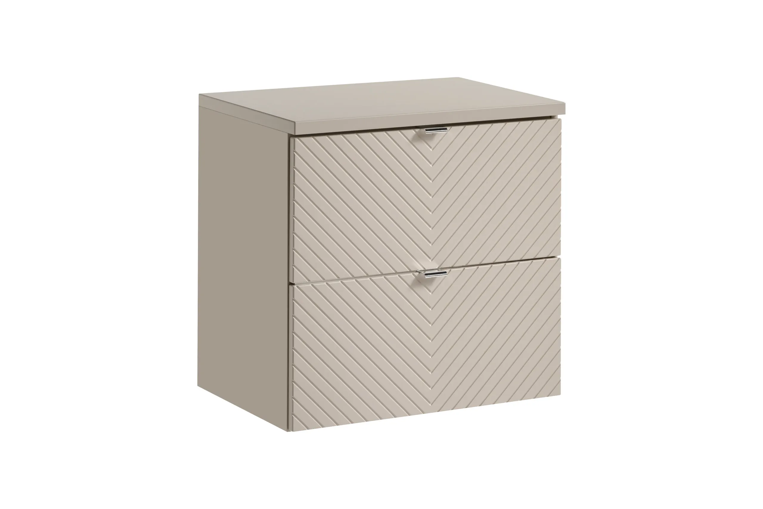 Zestaw meblowy SET-VIC ( szafka z 2 szufladami 60cm + blat ) kaszmirowy