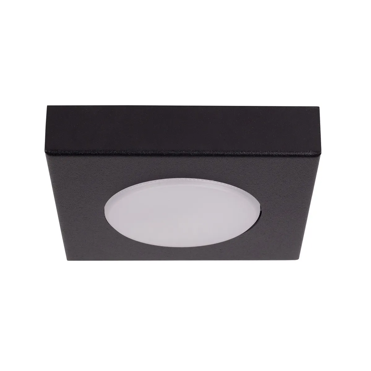 Plafon HERO 1 kwadrat czarny