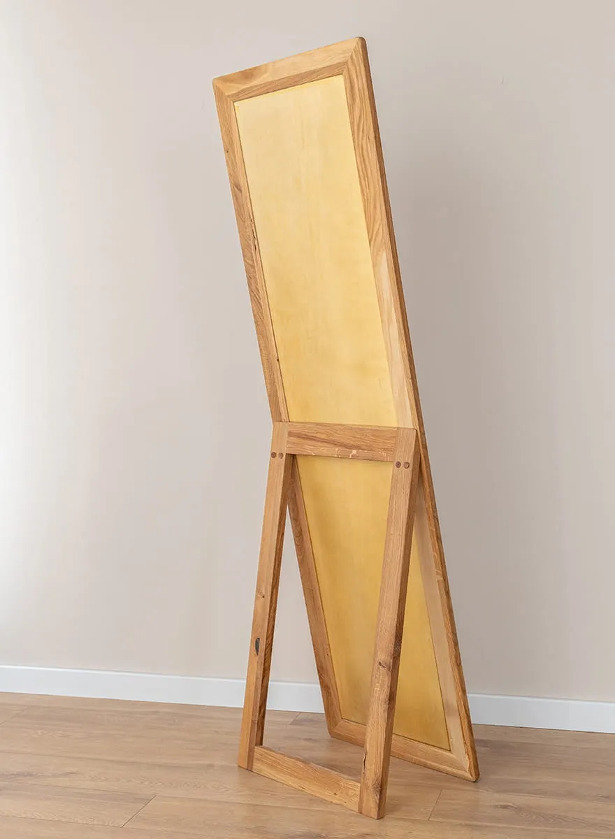 Lustro stojące dębowe Gialo 175x50x35 cm - 2SGIA08