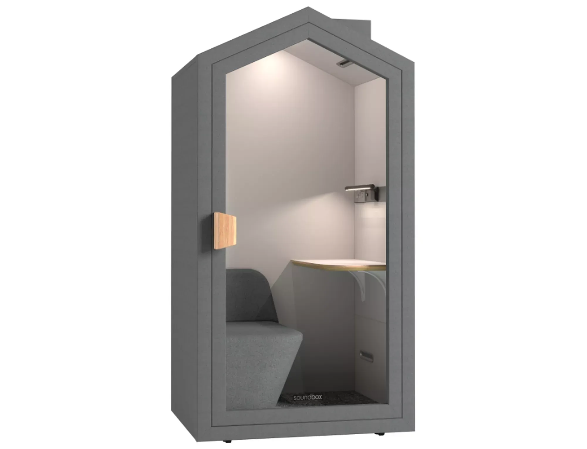 Kabina Budka akustyczna wygłuszająca MONDAY - storm, cloud Kabina Budka akustyczna wygłuszająca MONDAY - storm, cloud