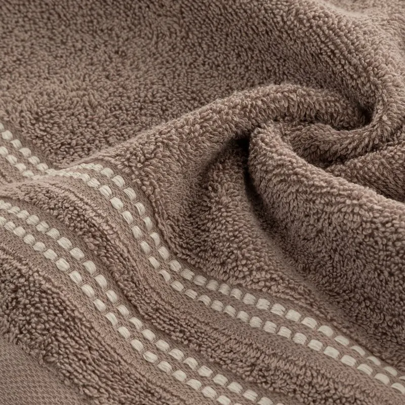 RĘCZNIK ALLY (09) 50 X 90 CM BRĄZOWY - EU_427624