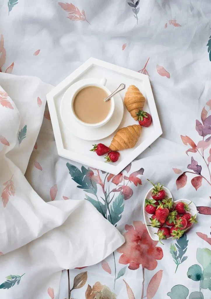 Pościel komplet MILAGRO VERDE 001 satyna bawełniana 160X200+2x70X80 wielokolorowa - FARO_29944