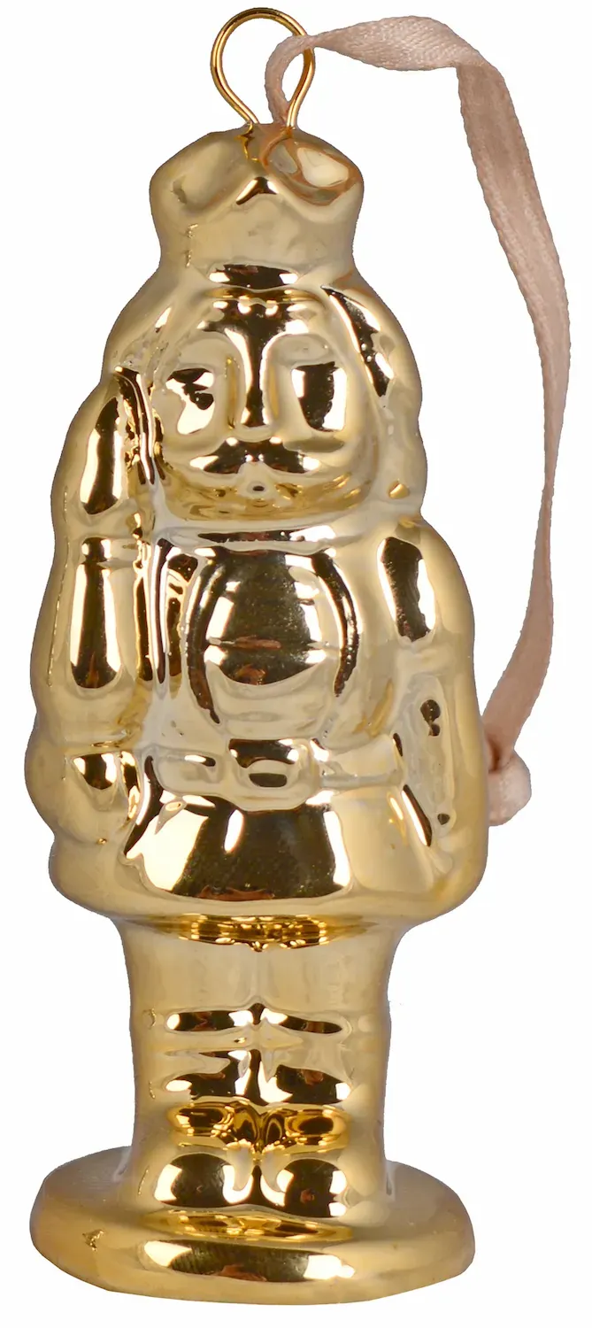 Zawieszka ceramiczna ŻOŁNIERZYK złoty