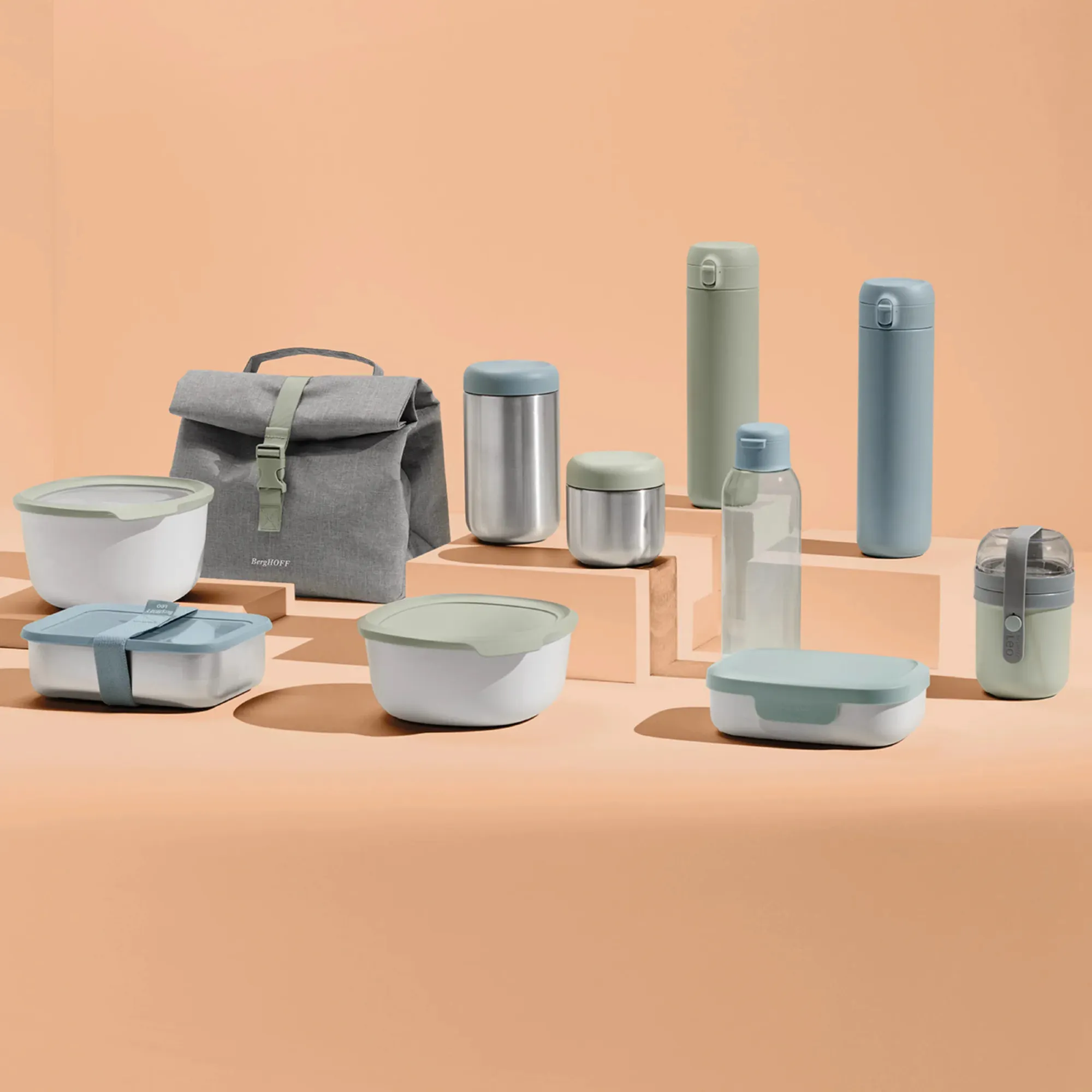 lunchbox, pojemnik na jedzenie, termiczny, butelka na wodę, stal nierdzewna