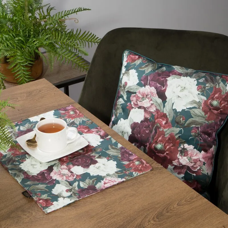 Podkładka dekoracyjna na stół VELVET 2 30X40 CM ZIELONY - EU_415639